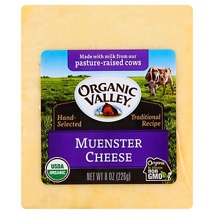 Org Vly Muenster Rind Cheese - 8 OZ - Image 1