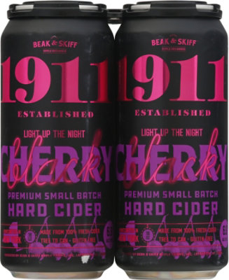 1911 Distillery Black Cherry Cider - 4-16 FZ - Image 2