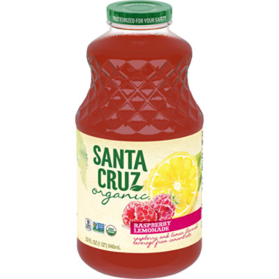 Santa Cruz Organic Raspberry Lemonade - 32 Oz - Image 1