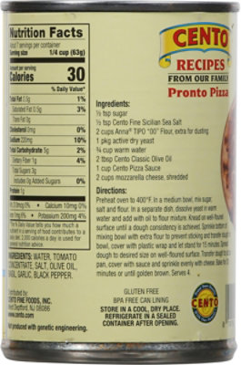 Cento Regualr Pizza Sauce - 15 OZ - Image 6