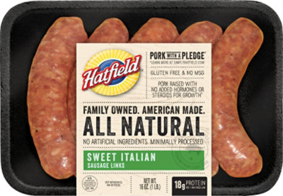 Hatfield Sweet Italian Links - 16 OZ - Image 2