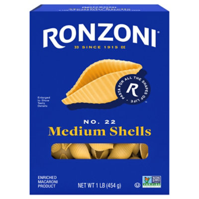 Ronzoni Pasta Shells Medium - 16 Oz - Image 1