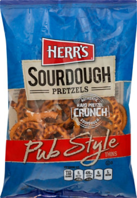 Herrs Pub Style Sourdough Pretzels - 3.75 OZ - Image 2