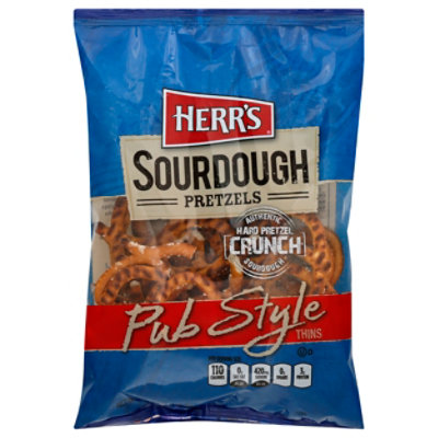 Herrs Pub Style Sourdough Pretzels - 3.75 OZ - Image 1