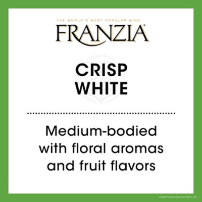 Franzia White White Wine - 3 Liters - Image 2