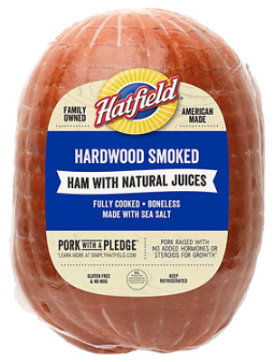 Hatfield Ham In Natural Juice Boneless - 6 Lb - Image 1