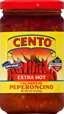 Cento Hot Calabrese Pepperoncinis - 9.87 Oz - Image 2