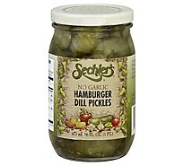 Sechlers Pickle Dill Hmbrg No Grlc - 16 OZ