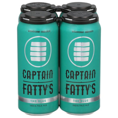 Captain Fattys Blue IPA In Cans - 4-16 Fl. Oz. - Image 3