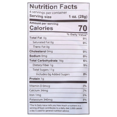Fruit Bliss Fruit Cherries Tart Org - 5 OZ - Image 4