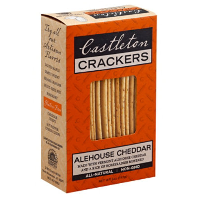 Cstln Cracker Cheddar Alhs - 6 OZ - Image 1