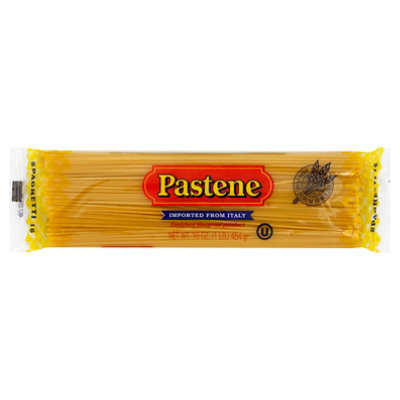 Pastene Pasta Spaghetti - 16 Oz - Image 1