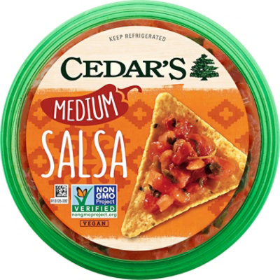 Cedars Medium Salsa - 16 Oz - Image 2