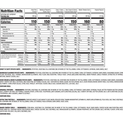 Herr Variety Pack Chips - 26 OZ - Image 1