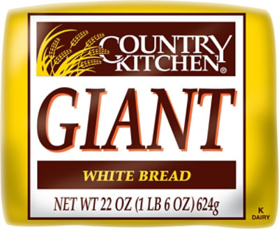 Country Kitchen Giant White Bread - 22 OZ - Image 2