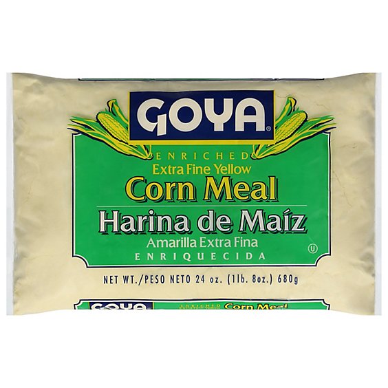 Goya Powder Meal Corn Yellow - 24 OZ