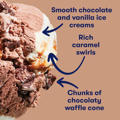 Tillamook Waffle Cone Swirl Ice Cream - 48 Oz - Image 2