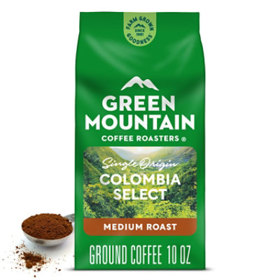 Green Mountain Coffee Roasters Colombia Select Medium Roast  Ground Coffee Bagged - 10 Oz - Image 1