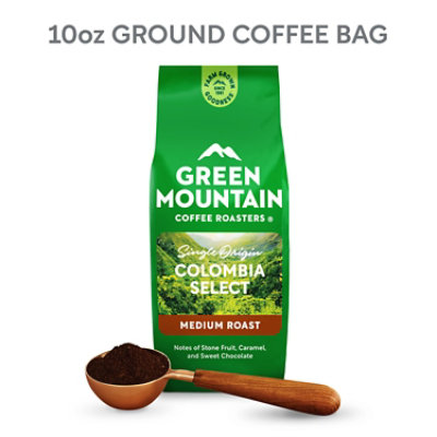 Green Mountain Coffee Roasters Colombia Select Medium Roast  Ground Coffee Bagged - 10 Oz - Image 3
