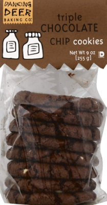 Dancing Deer All Natural Triple Chocolate Chip Cookies - 9 OZ - Image 2