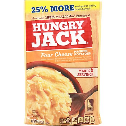 Hungry Jack Four Cheese Mashed Potatoes Pouch - 5 OZ - Image 2