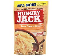 Hungry Jack Four Cheese Mashed Potatoes Pouch - 5 OZ