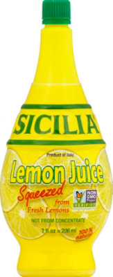 Sicilia Large Lemon Juice - 7 Fl. Oz. - Image 2