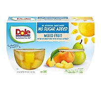 Dole Mixed Fruit In Water Nsa - 4-4 OZ