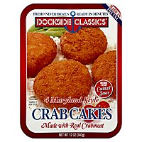 Dockside Maryland Style Crabcakes - 12 OZ - Image 1