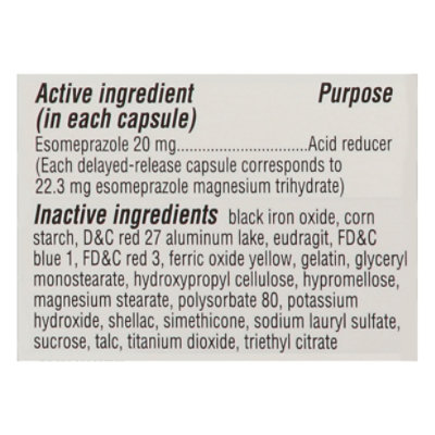 Signature Select/Care Esomeprazole Acid Reducer Mini Cap - 42 CT - Image 3