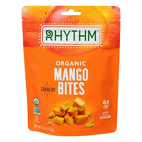 Rhythm Su Bites Mango Crnchy Org - 1.8 OZ