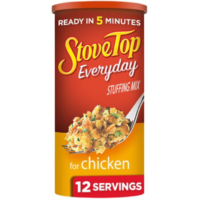 Stove Top Everyday Stuffing Mix for Chicken Canister - 12 Oz - Image 2