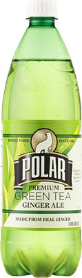 Polar Soda Ginger Ale Green Tea - 33.8 FZ - Image 2