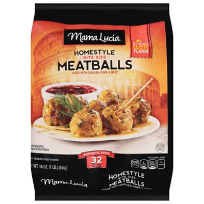 Mama Lucia Homestyle Bite Size Meatballs - 16 Oz. - Image 3