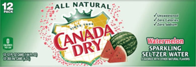 Canada Dry Sparkling Watermelon - 12-12 FZ - Image 6