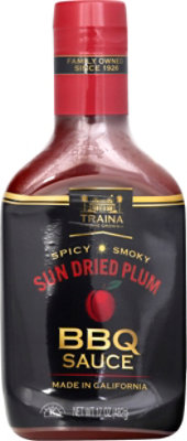 Traina Bbq Sauce Sun Dried Plum - 17 OZ - Image 2