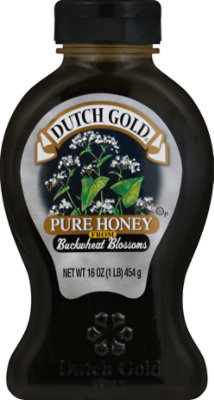 Buckwheat Blossoms Honey Dutch Gold - 16 OZ - Image 2