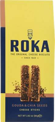 Roka Cheese Sticks Gouda With Chia - 2.82 Oz. - Image 2