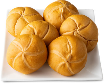 Bulkie Rolls - 6 Count - Image 1