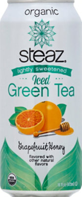 Steaz Bev Tea Iced Grpfrt Honey - 16 FZ - Image 2