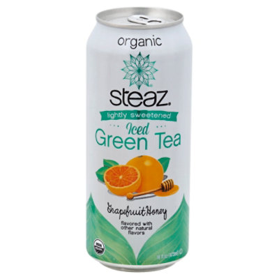 Steaz Bev Tea Iced Grpfrt Honey - 16 FZ - Image 1