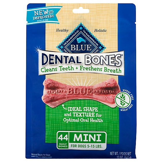 Blue Dental Bones Mini - 12 OZ