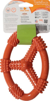 Fun N Fit Medium Oval Ring Flex Dog Toy - EA - Image 3