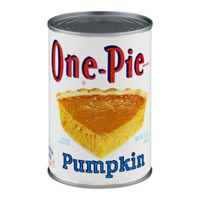 One Pie Pumpkin - 15 OZ - Image 1