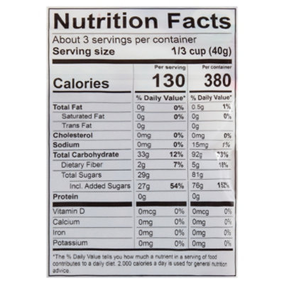 Mariani Cranberries Organic - 4 OZ - Image 3