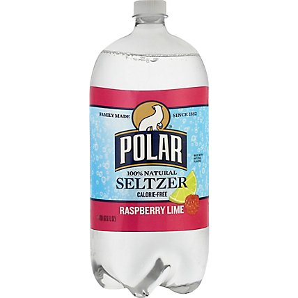 Polar Seltzer Raspberry Lime - 2 LT - Image 2