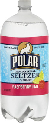 Polar Seltzer Raspberry Lime - 2 LT - Image 2