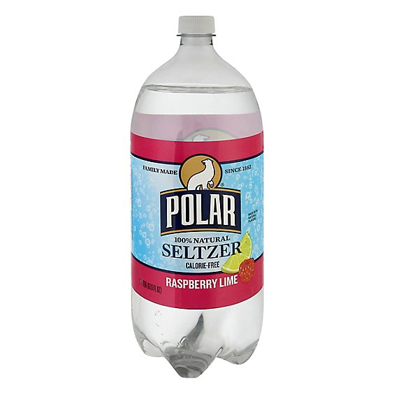 Polar Seltzer Raspberry Lime - 2 LT