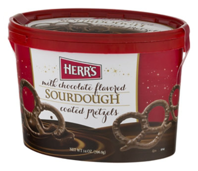 Herrs Milk Chocolate Sourdough Pretzel - 14 OZ - Image 4