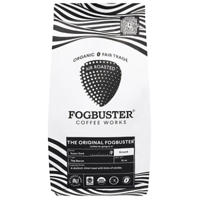 Pierce Bros Fogbuster Ground Coffee - 10 OZ - Image 1